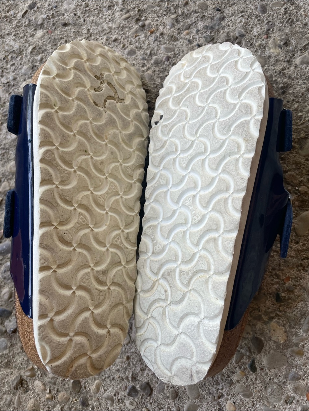 Birkenstock Arizona Navy Blue Size 38 - Picture 7 of 9